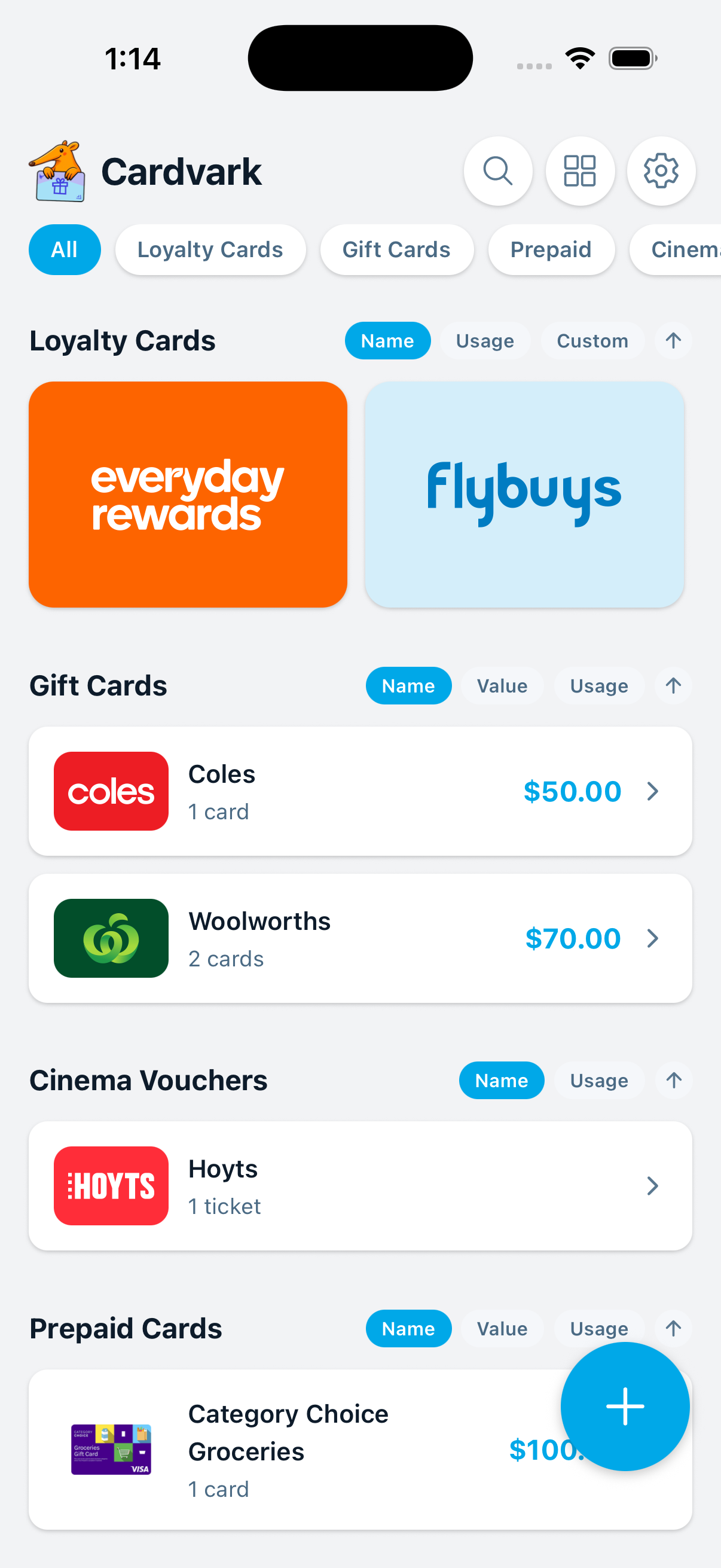 The only loyalty and gift card tracker you need