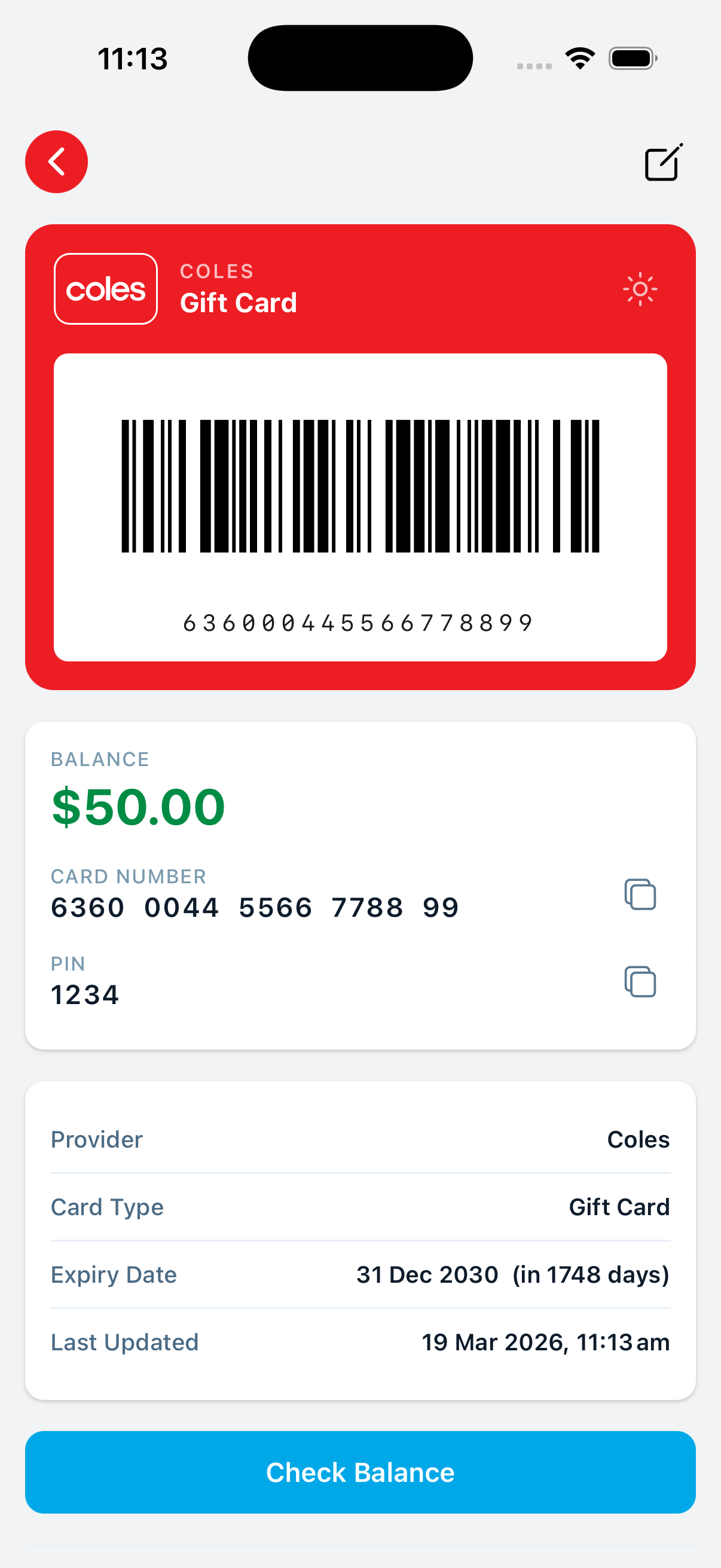 All the details at your fingertips